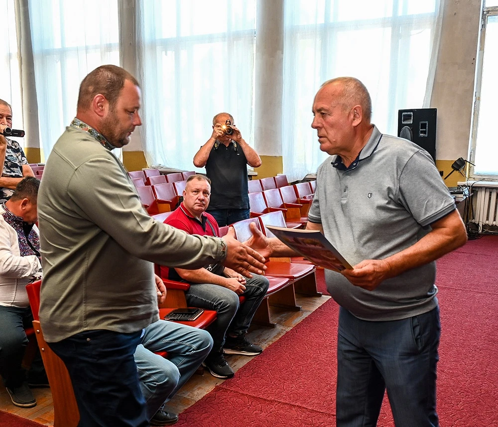 35 років відновлення Незалежності України - в Кагарлику нагородили кращих представників громади