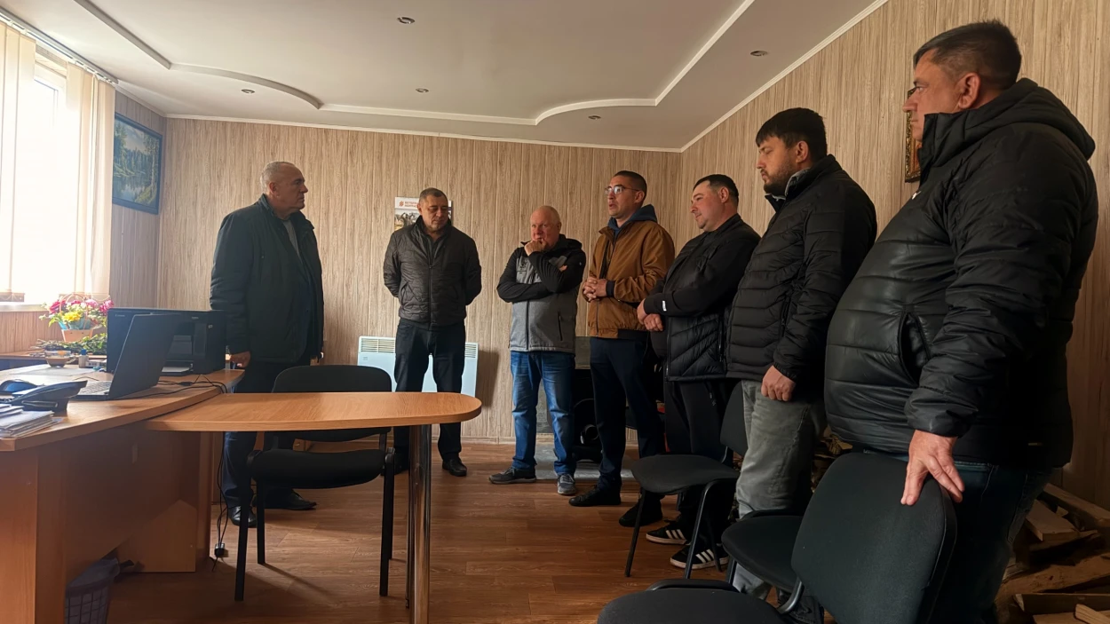 Під час представлення нової старости села Черняхова Світлани Безвербної