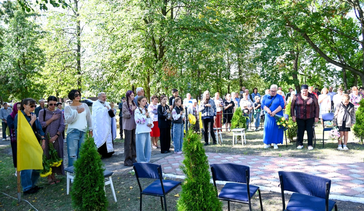 У Слободі відкрили Алею Слави Героїв: громада увічнила пам’ять чотирьох воїнів-земляків