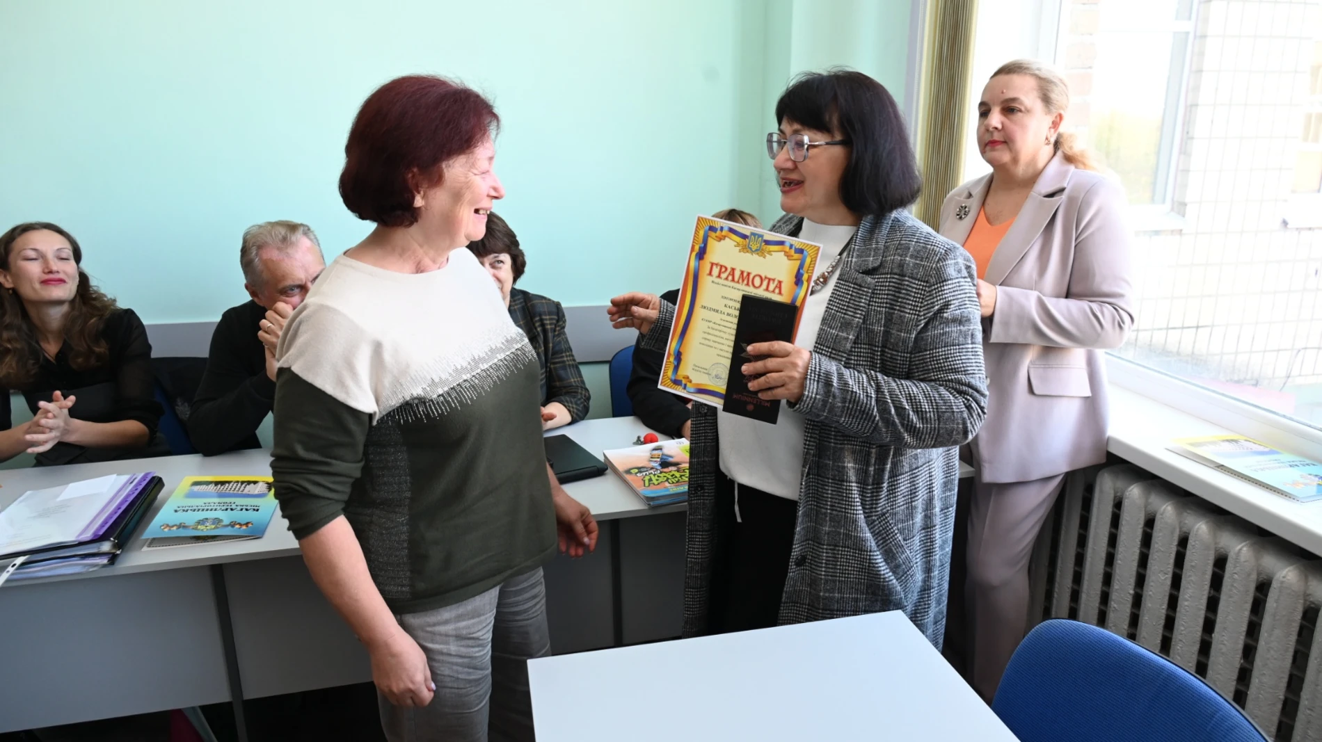 Працівників освіти Кагарличчини вітали із професійним святом