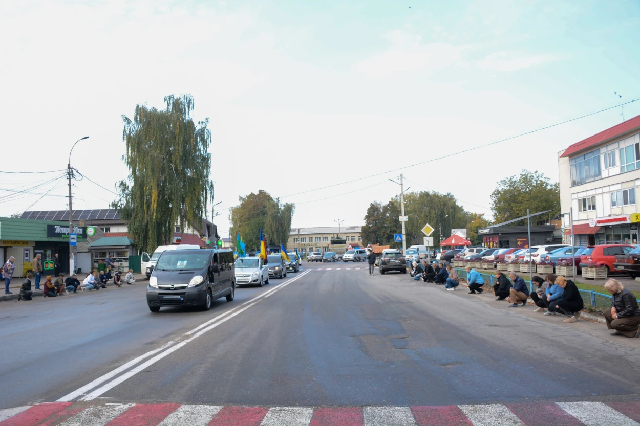 Кагарлик прощається із воїном Віктором Дремлюгою