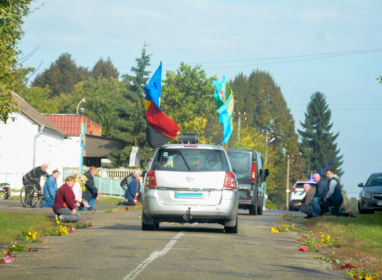 Горохове зустрічає воїна Віктора Дремлюгу