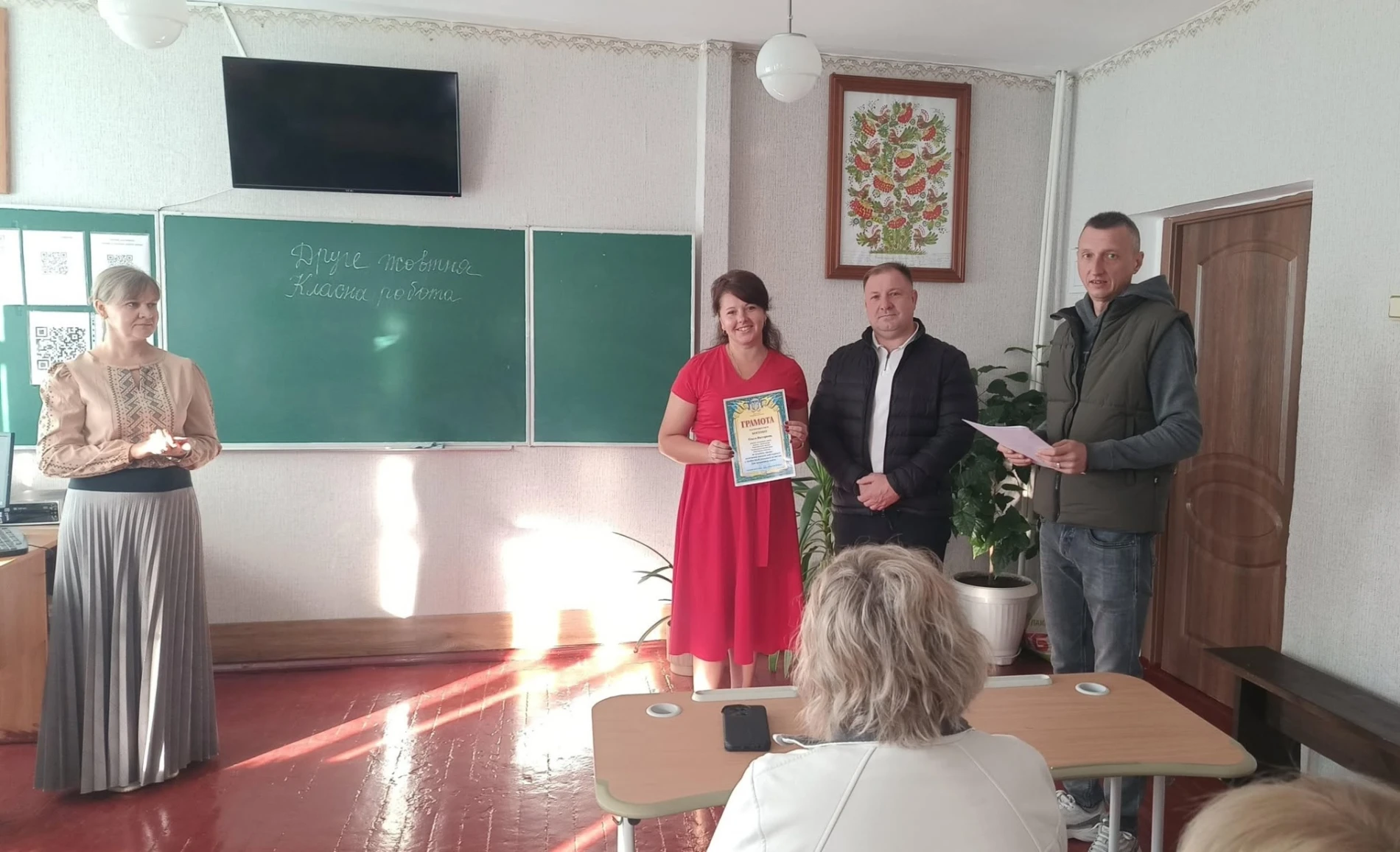 Працівників освіти Кагарличчини вітали із професійним святом