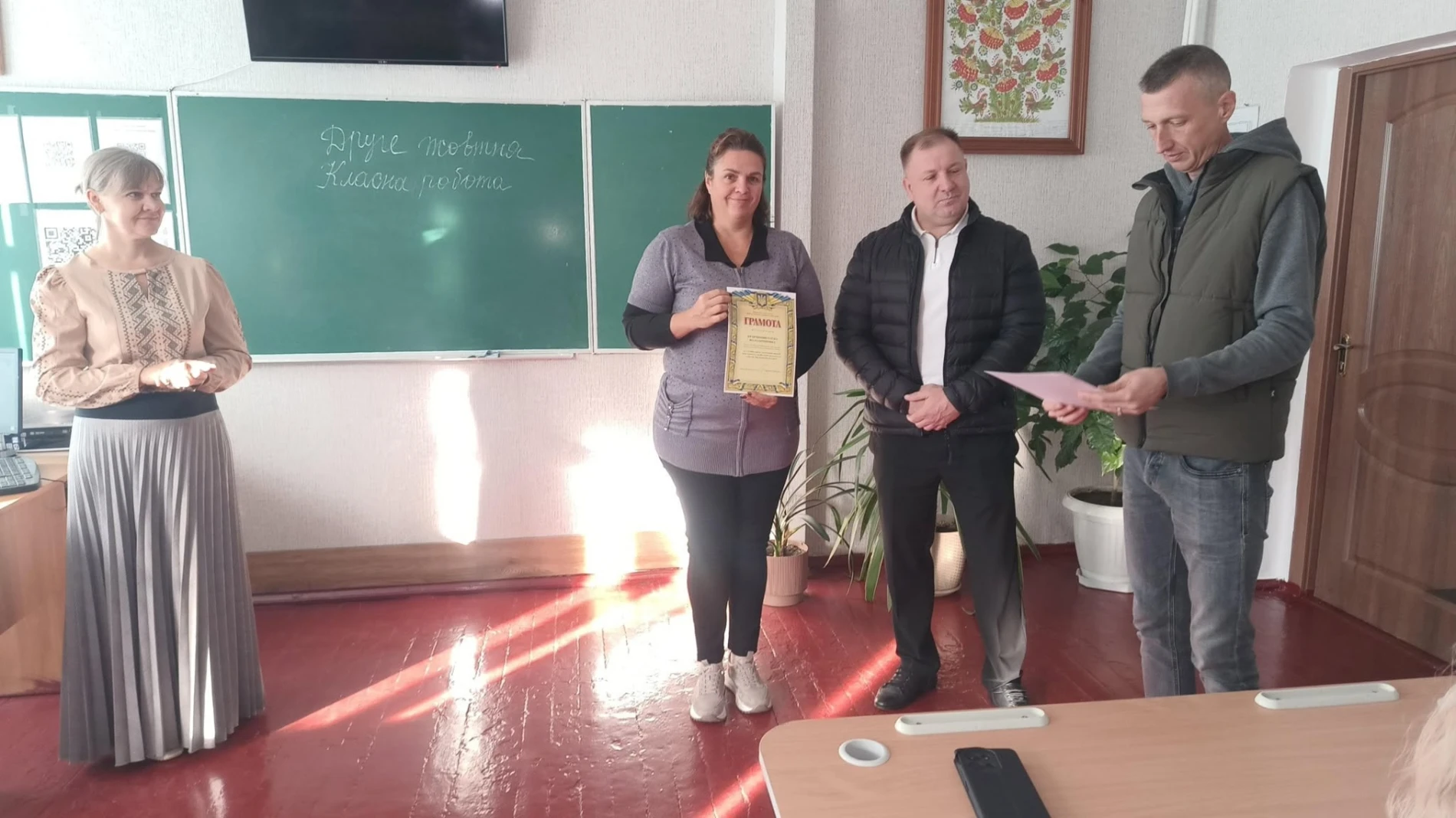 Працівників освіти Кагарличчини вітали із професійним святом