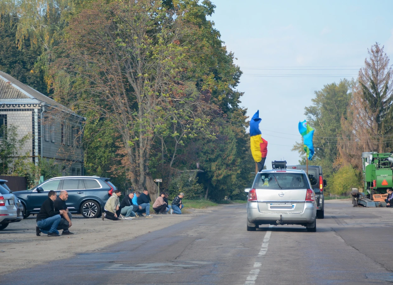 Кагарлик прощається із воїном Віктором Дремлюгою - 3
