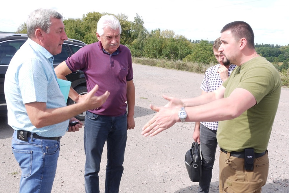 Під час зустрічі з сільгоспвиробниками