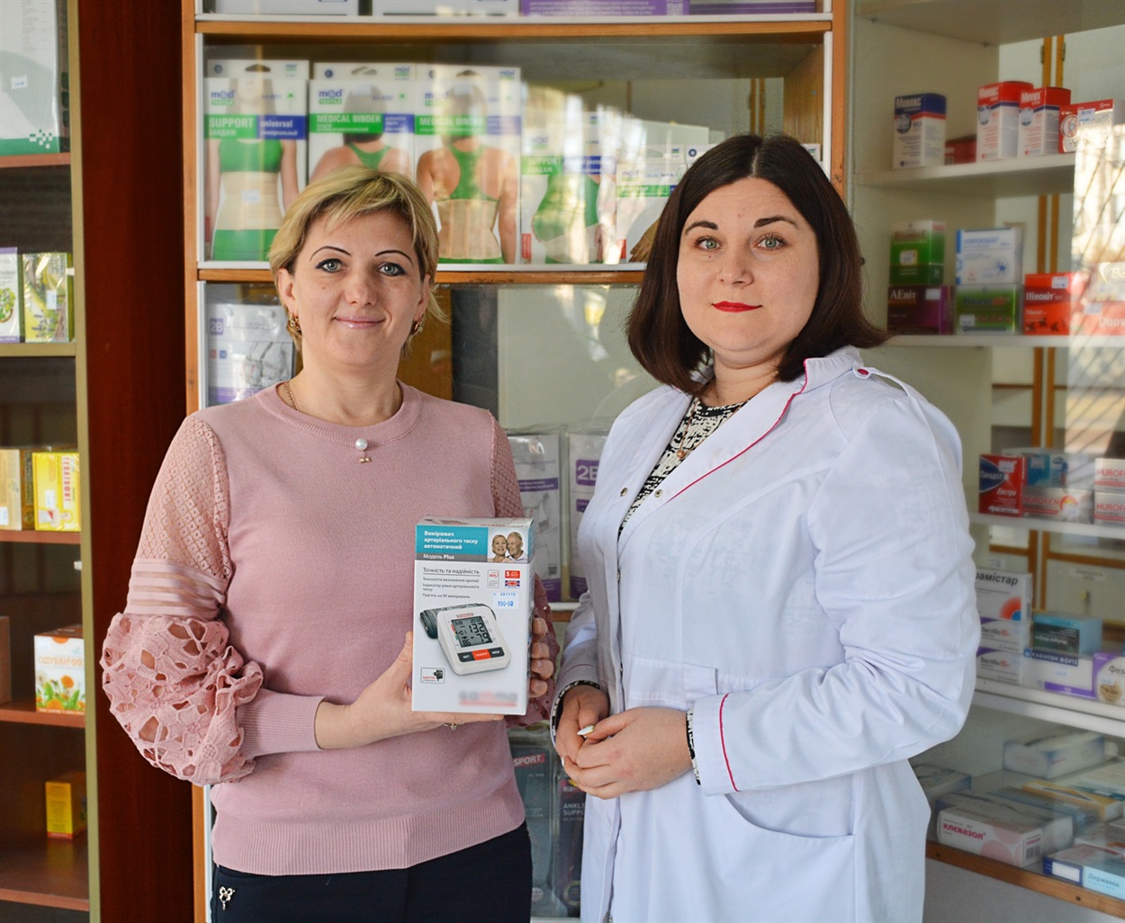 Світлана Бюдюк і Галина Осадча