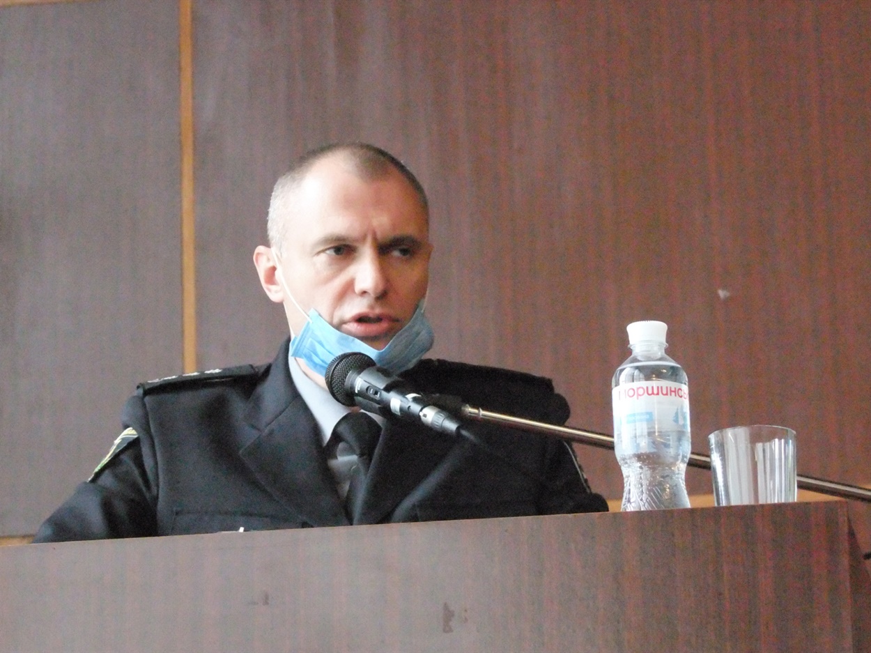 т.в.о. начальника Кагарлицького відділу поліції полковник Дмитро Литвин