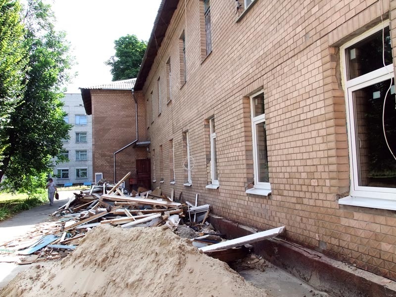 Ремонт в Кагарлицькій райлікарні