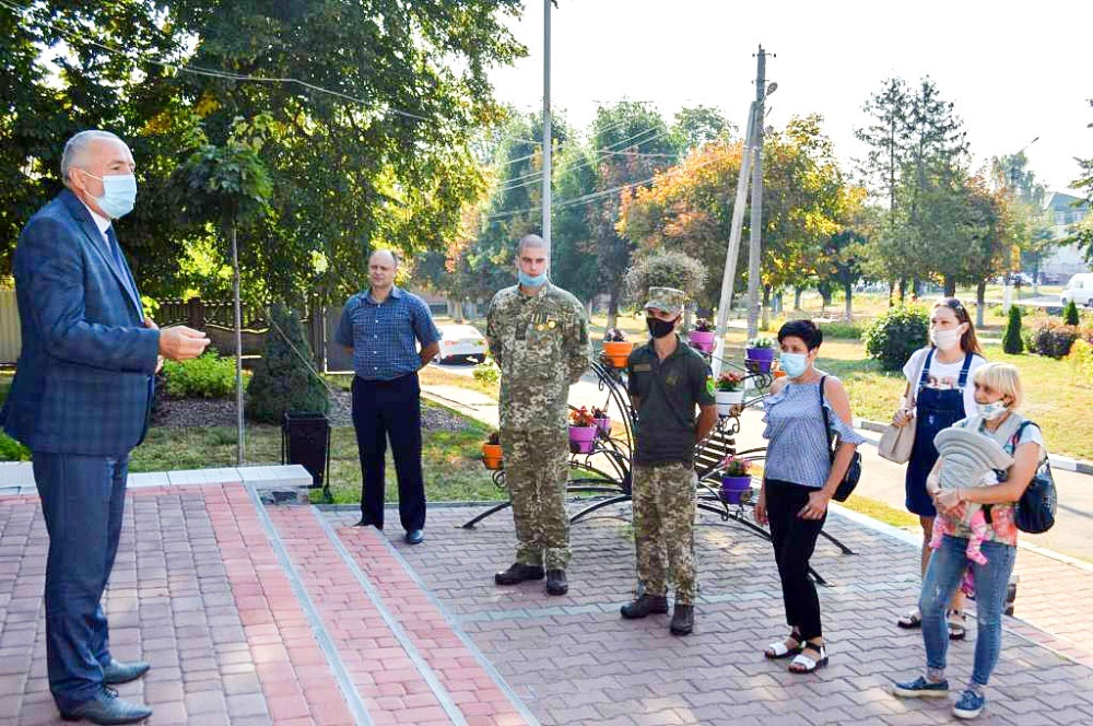 Вручення нагород від Кагарлицької міськради