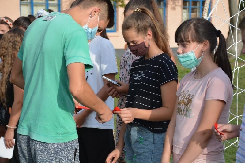 Відкриття тренажерного майданчика в Мирівці