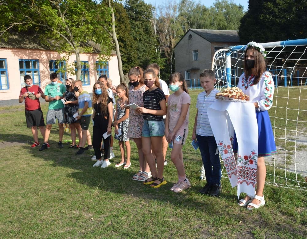 Відкриття тренажерного майданчика в Мирівці
