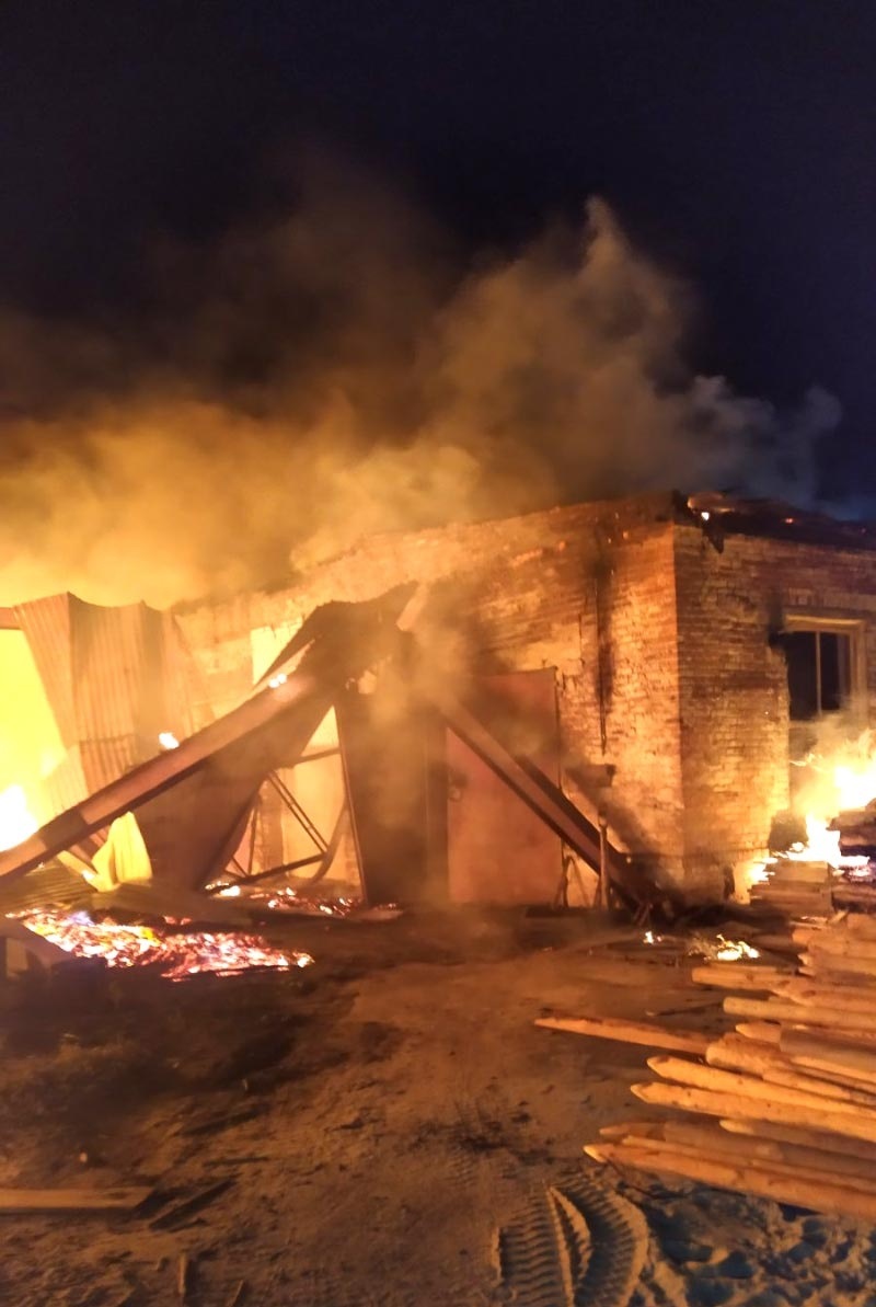 Пожежа в Кагарлику