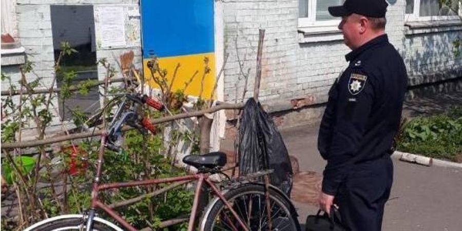 Поліцейські знайшли велосипет і будинок викрадача бюлетнів