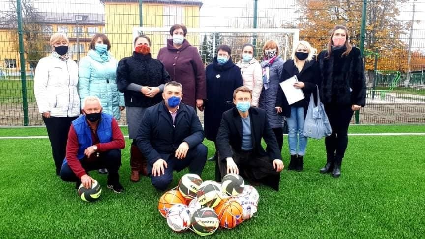 під час відкриття нових спортивних об'єктів