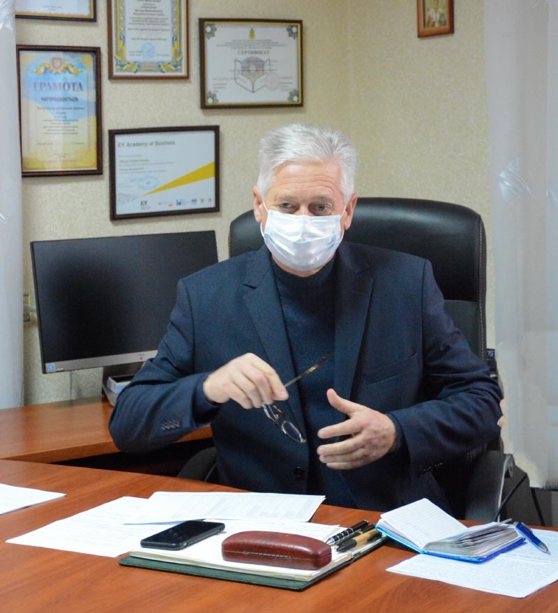 Віктор Кулініченко, головний лікар Кагарлицької районної лікарні
