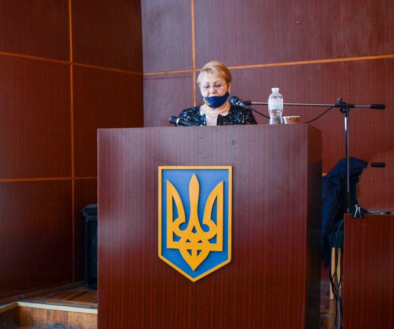 Перша сесія Кагарлицької міської ради. Марія Ковалець, голова міської ТВК