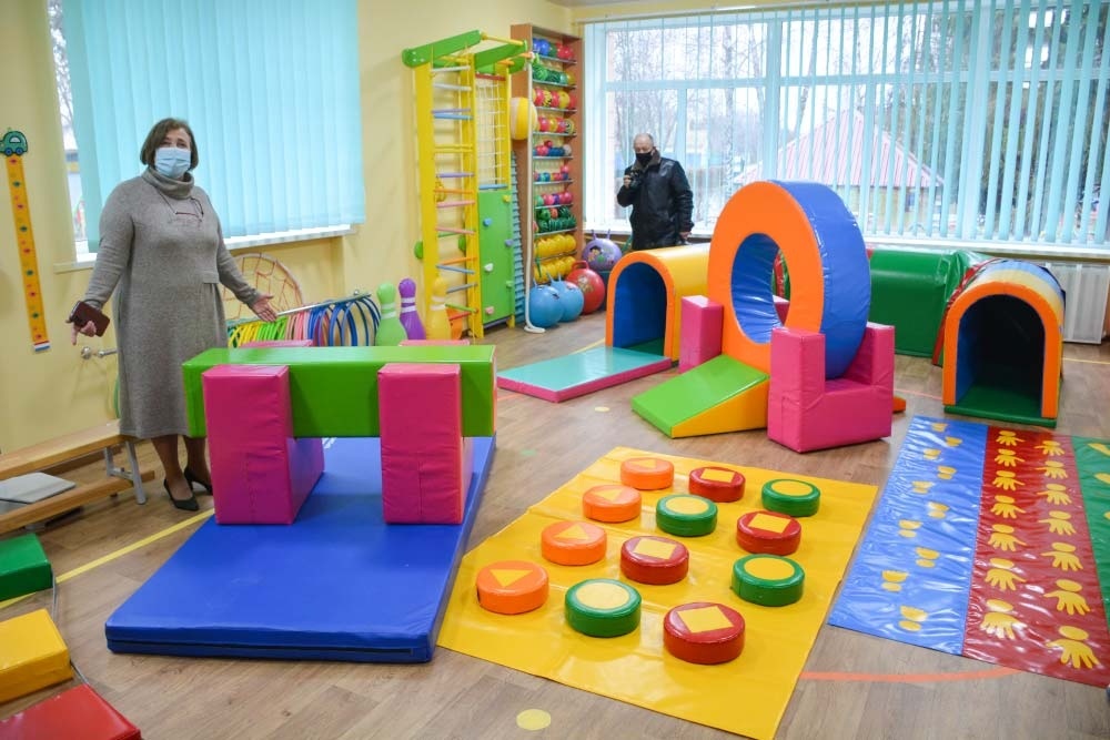 В Кагарлику в дитсадку Теремок оновили фізкультурну залу