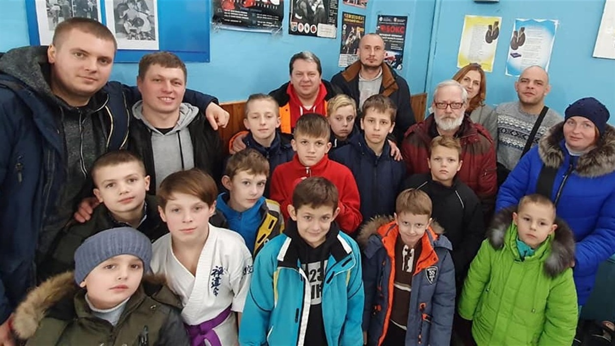 Кагарлицькі каратисти приймають вітання від батьків