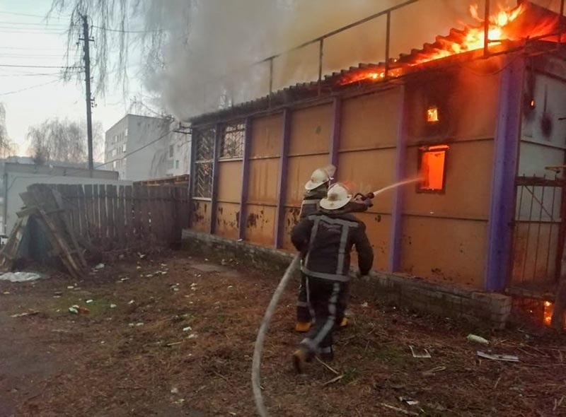 У Ржищеві горів магазин