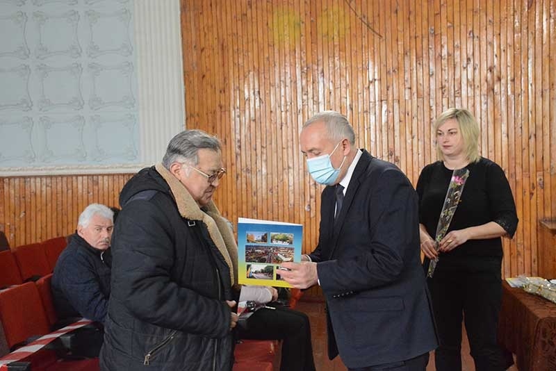 Вручення нагород чорнобильцям в Кагарлику
