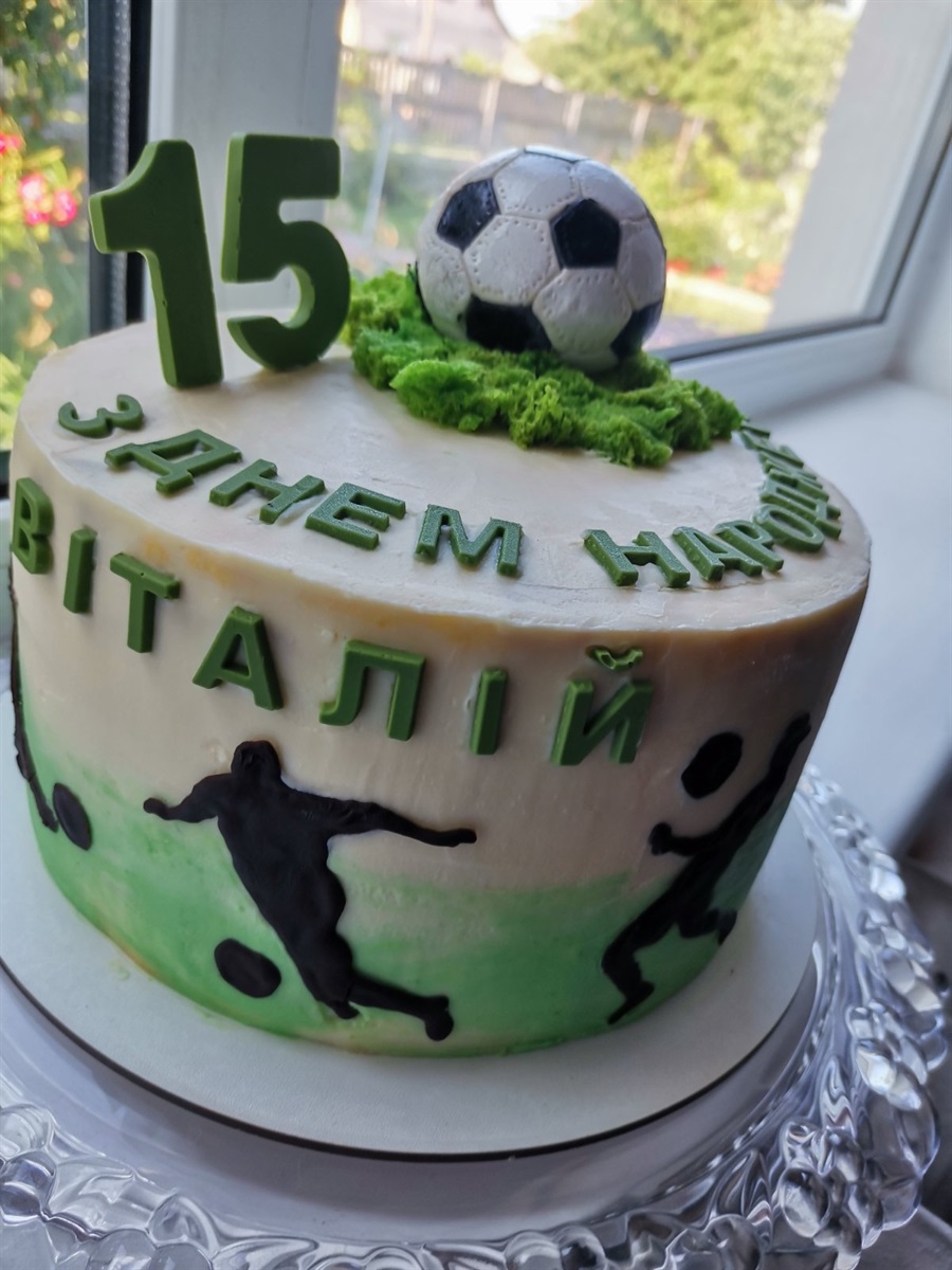 Торт для футболіста