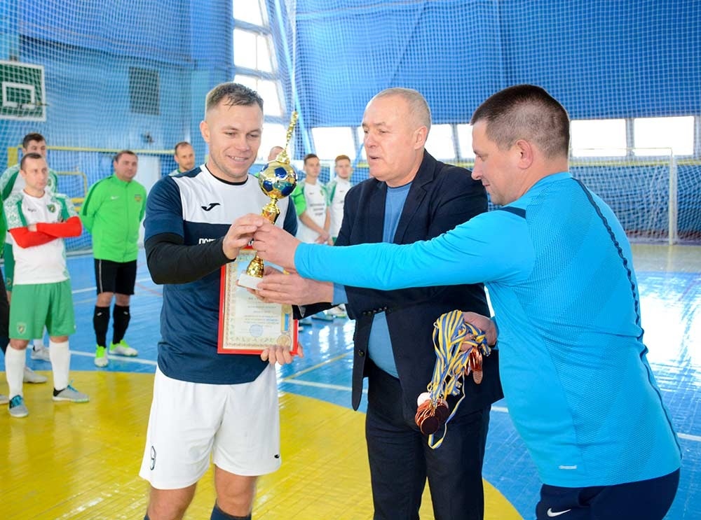 Чемпіонат Кагарличчини із футзалу нагорода ФК "Агростан"