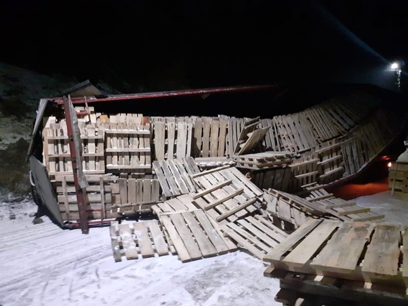 Аварія в Ржищеві перекинулася фура