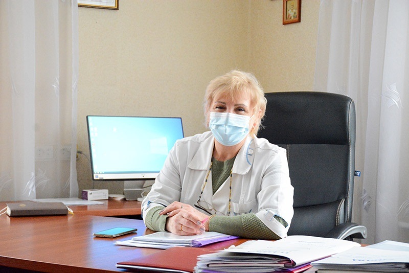 Директор Кагарлицької лікарні Марія Недолько