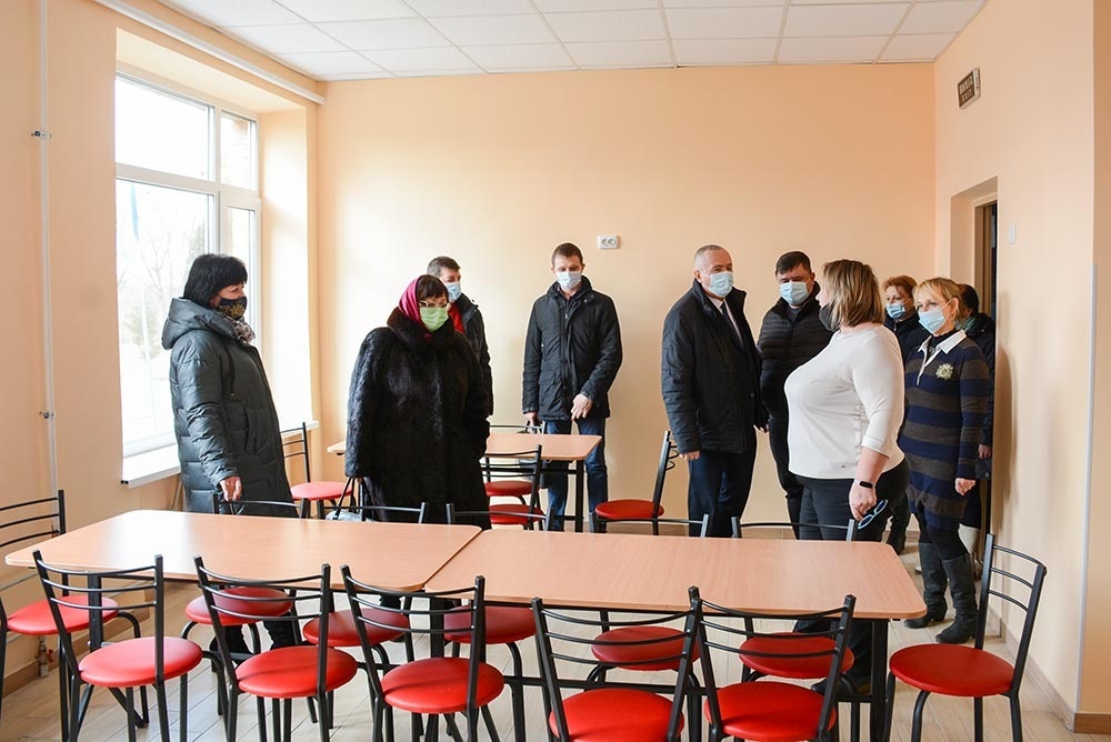 В їдальні Шубівської школи на Кагарличчині