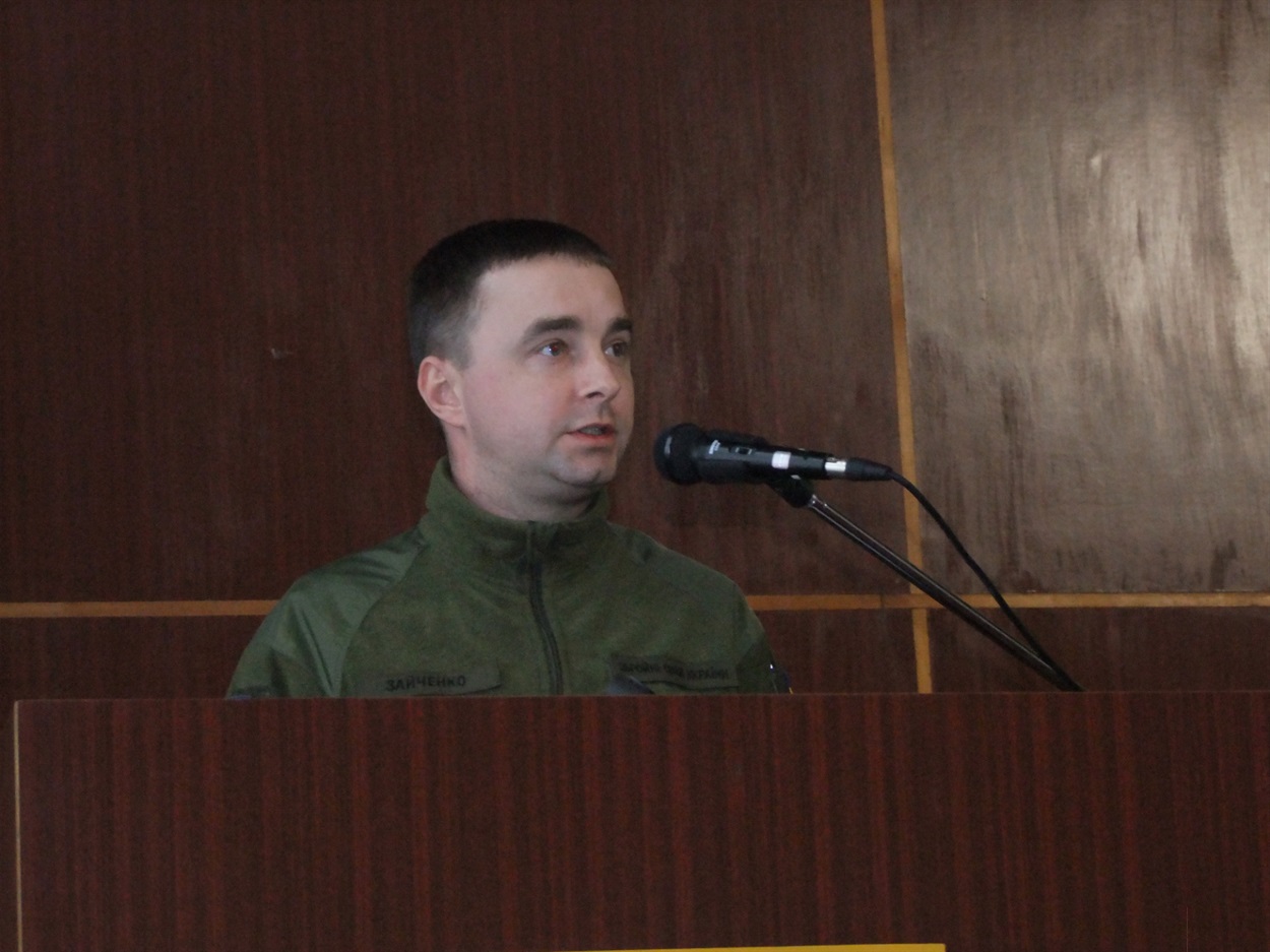 Майор Сергій Зайченко