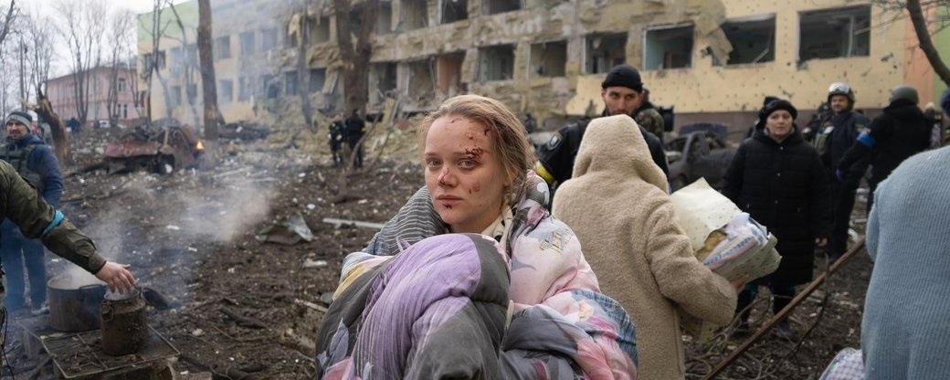 Врятована після бомбардування пологового будинку Маріуполя Маріанна Підгурська