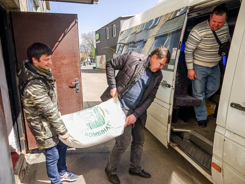 Гуманітарна допомога від Кагарличан 1
