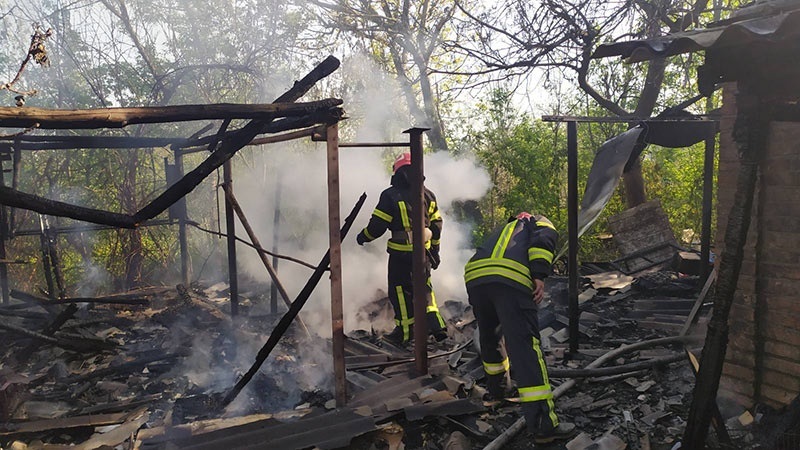 Пожежа в Кагарлику на Кандибах