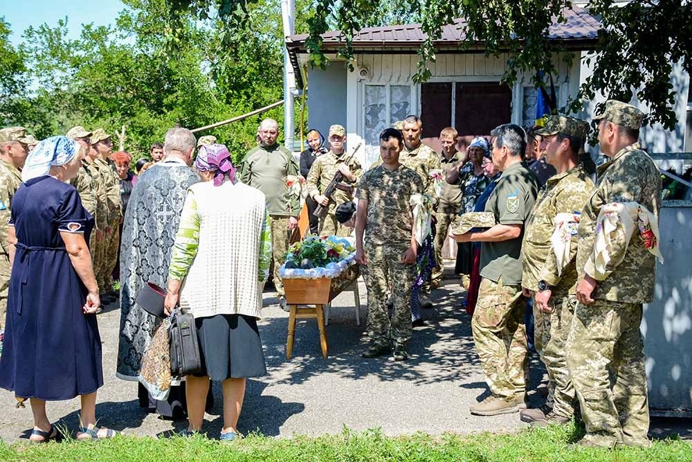 Похорон Руслана Шумського в Кагарлику