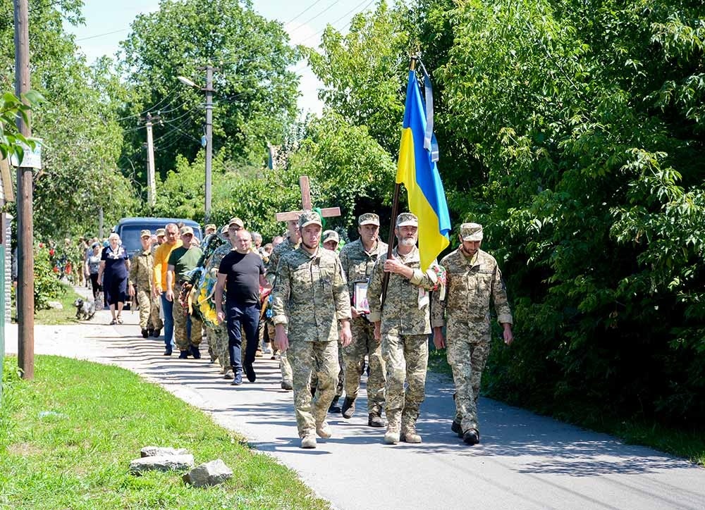 Похорон в Кагарликусолдата Шумського