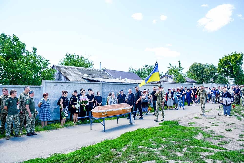Ховають Шумського в Кагарлику