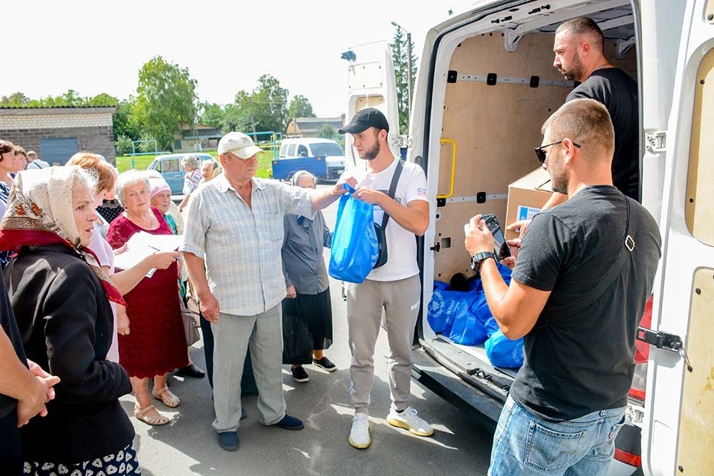 Гуманітарна допомога від ООН на Кагарличчині