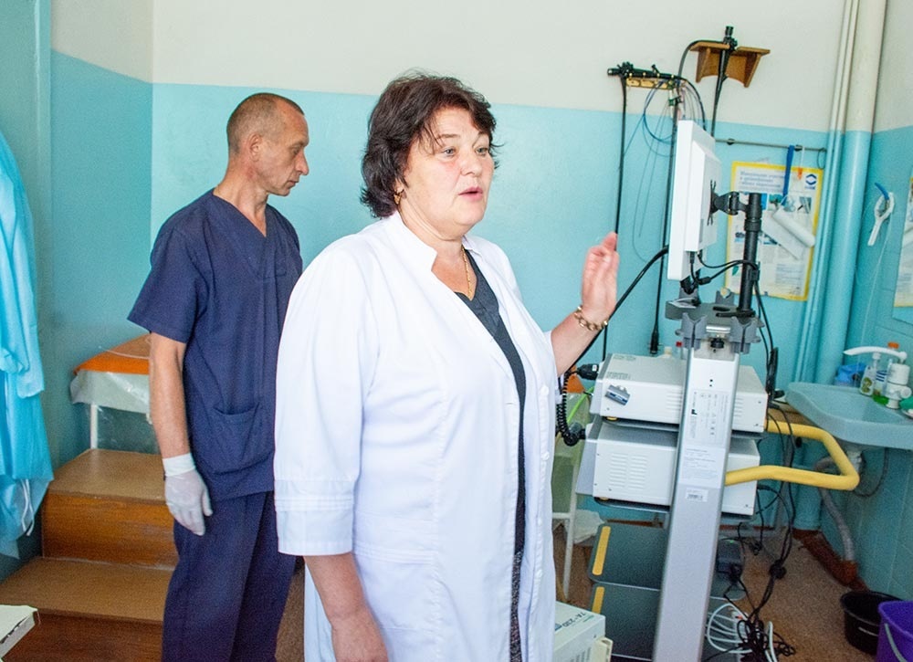 Новий апарат в Кагарлицькій лікарні