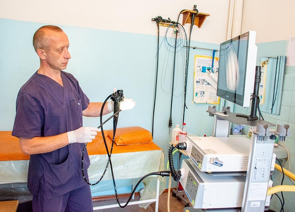 В Кагарлицькій лікарні фіброгастроскоп