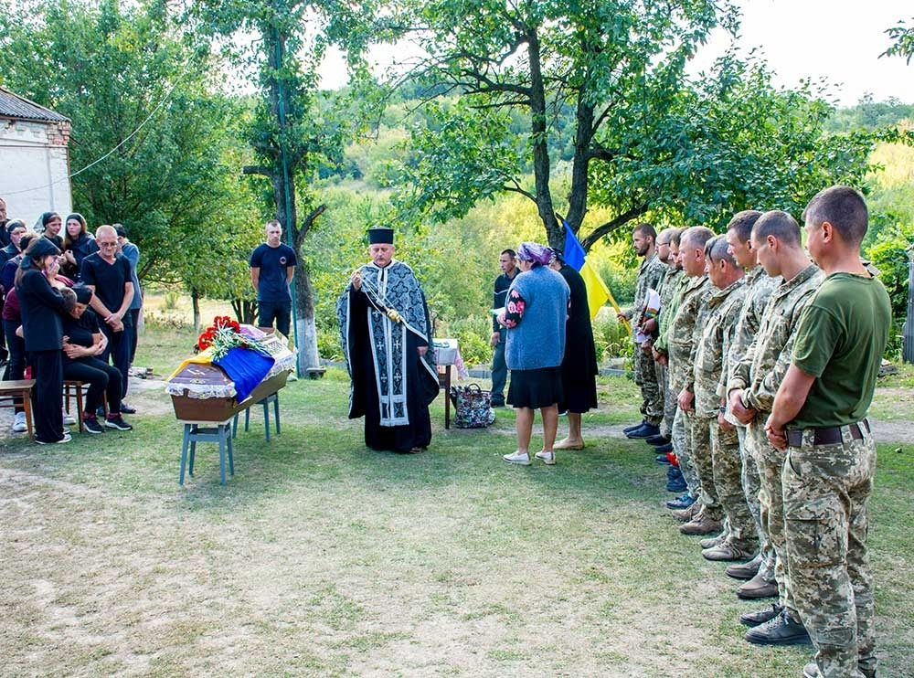 Похорон солдата в Халчі на Кагарличчині