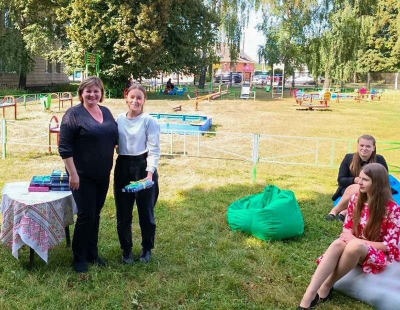 Нагородження в бібліотеці в Кагарлику