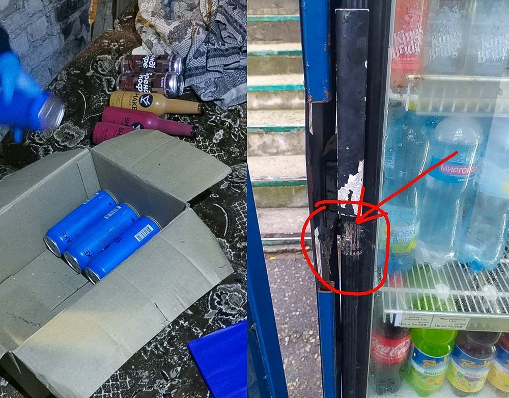 Крадіжка із магазинів в Кагарлику