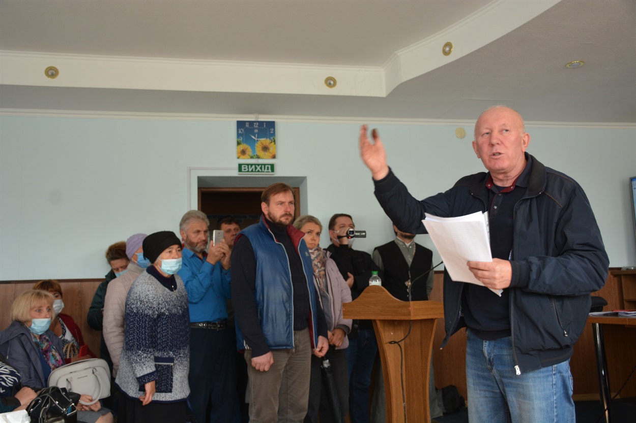 Під час сесії Кагарлицької міської ради