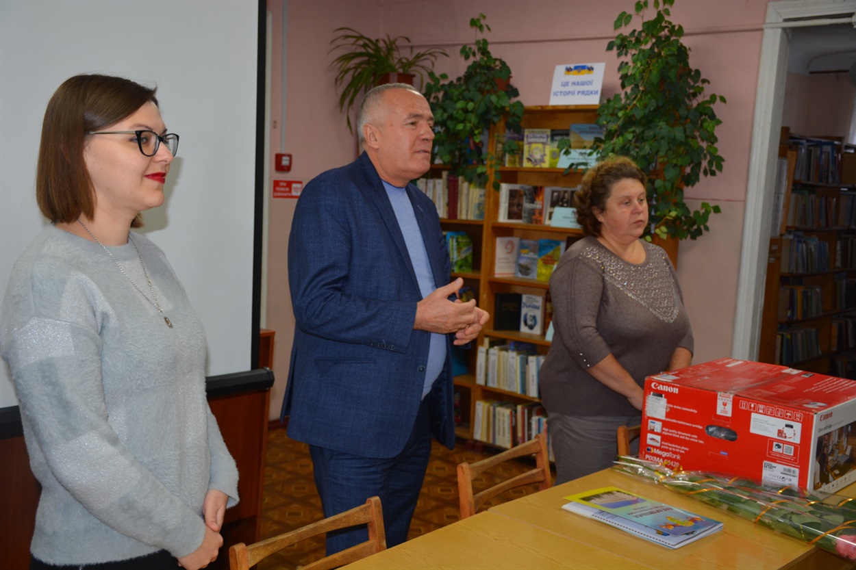 Міський голова Олександр Панюта вітає бібліотекарів Кагарличчини з професійним святом