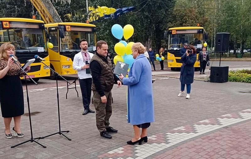 Шкільний автобус Кагарлицькій школі