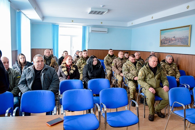 Урочистості в Кагарлку до Дня ЗСУ та волонтерів