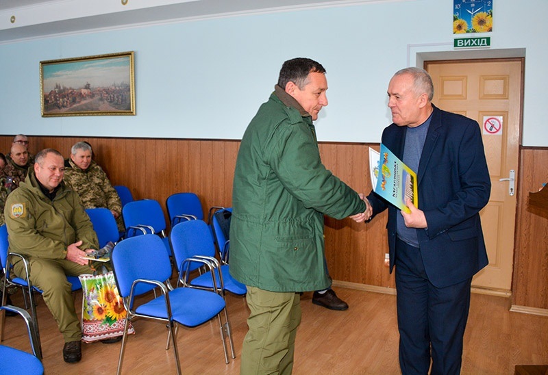 Нагородження воїнів в Кагарлику