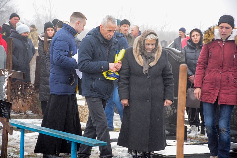 Рідні загиблого Пасічного із Буртів Кагарлицької громади