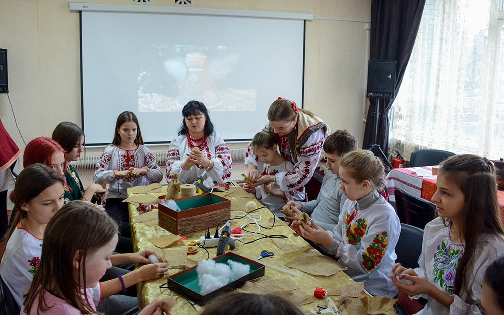 Майстер-клас виготовлення янголів в Кагарлику